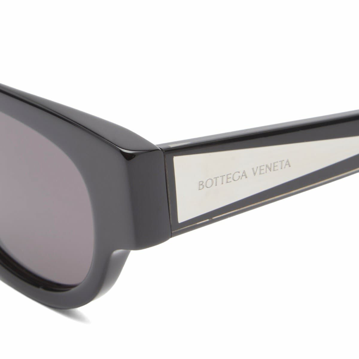 Bottega Veneta Eyewear Women's Triangle Sunglasses in Black