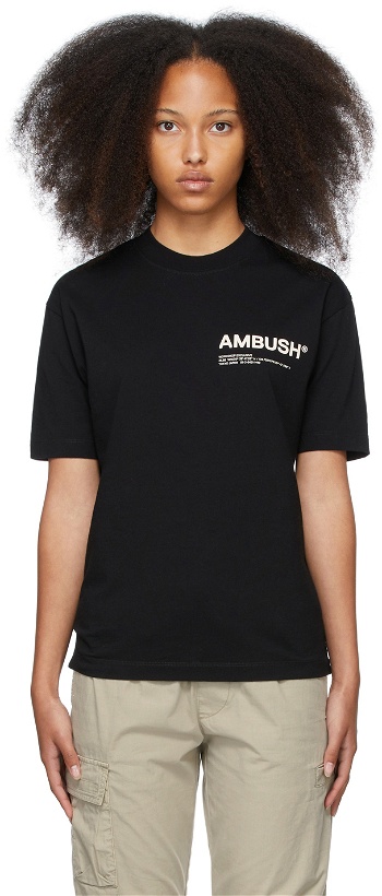 Photo: AMBUSH Black Jersey 'Workshop' Sweatshirt