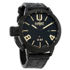 U-Boat Classico U-47 Lefty Automatic Black Dial Mens Watch 9160