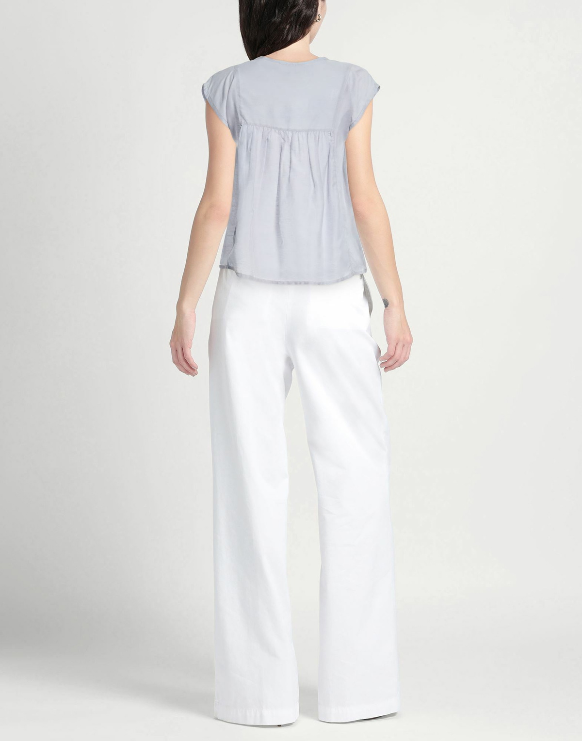 Alessia Santi Womens Top Light in Grey
