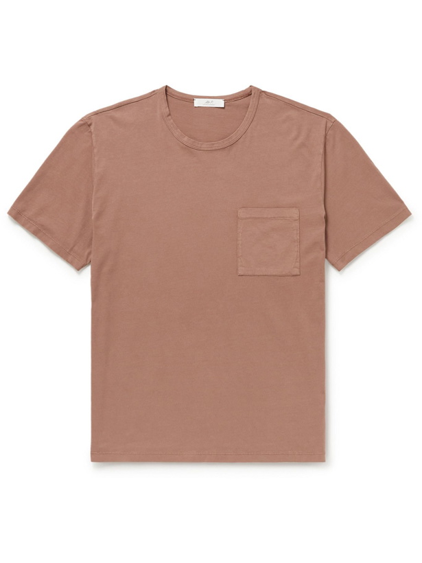 Photo: Mr P. - Natural Dye Organic Cotton-Jersey T-Shirt - Pink