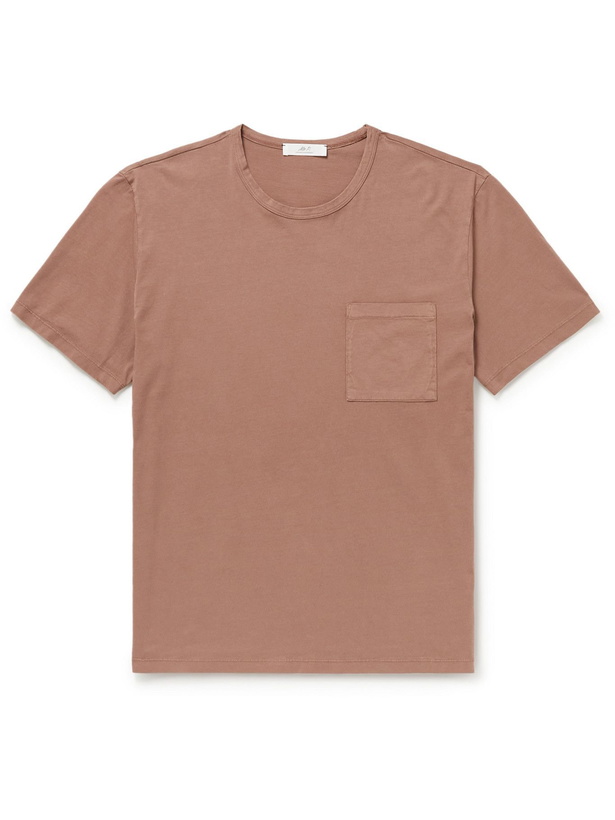 Photo: Mr P. - Natural Dye Organic Cotton-Jersey T-Shirt - Pink