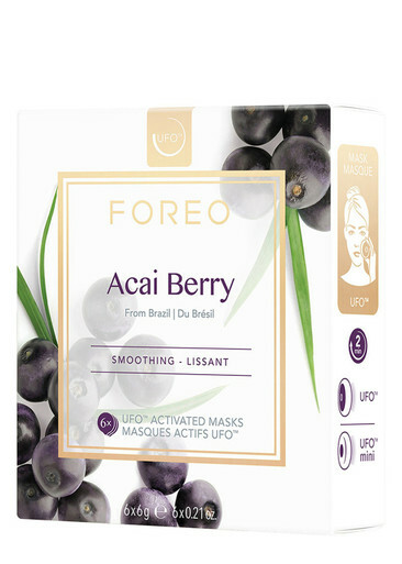 Photo: Foreo Acai Berry Ufo/ufo Mini Firming Face Mask for Ageing Skin