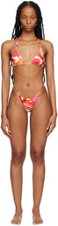 Louisa Ballou Multicolored Mini Ring Bikini