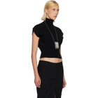 Rick Owens Black Tower SL Turtleneck