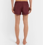 Dolce & Gabbana - Short-Length Swim Shorts - Men - Burgundy