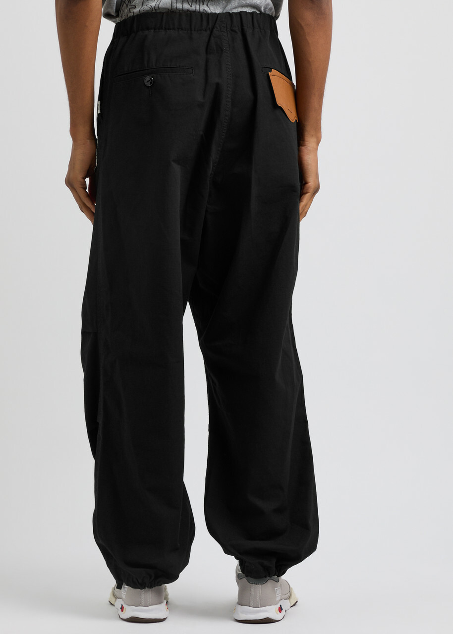 Maison mihara yasuhiro Ripstop Cotton Sweatpants Black