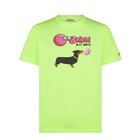 MC2 Saint Barth Man Cotton T-shirt With Dachshund And Big Babol Print | Big Babol® Special Edition