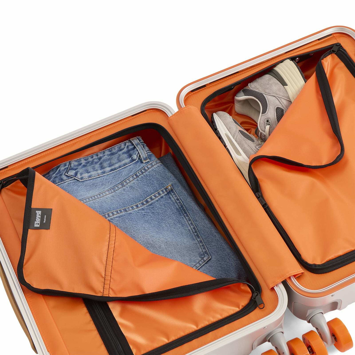 Floyd Cabin Luggage - 41L in Aluminum 