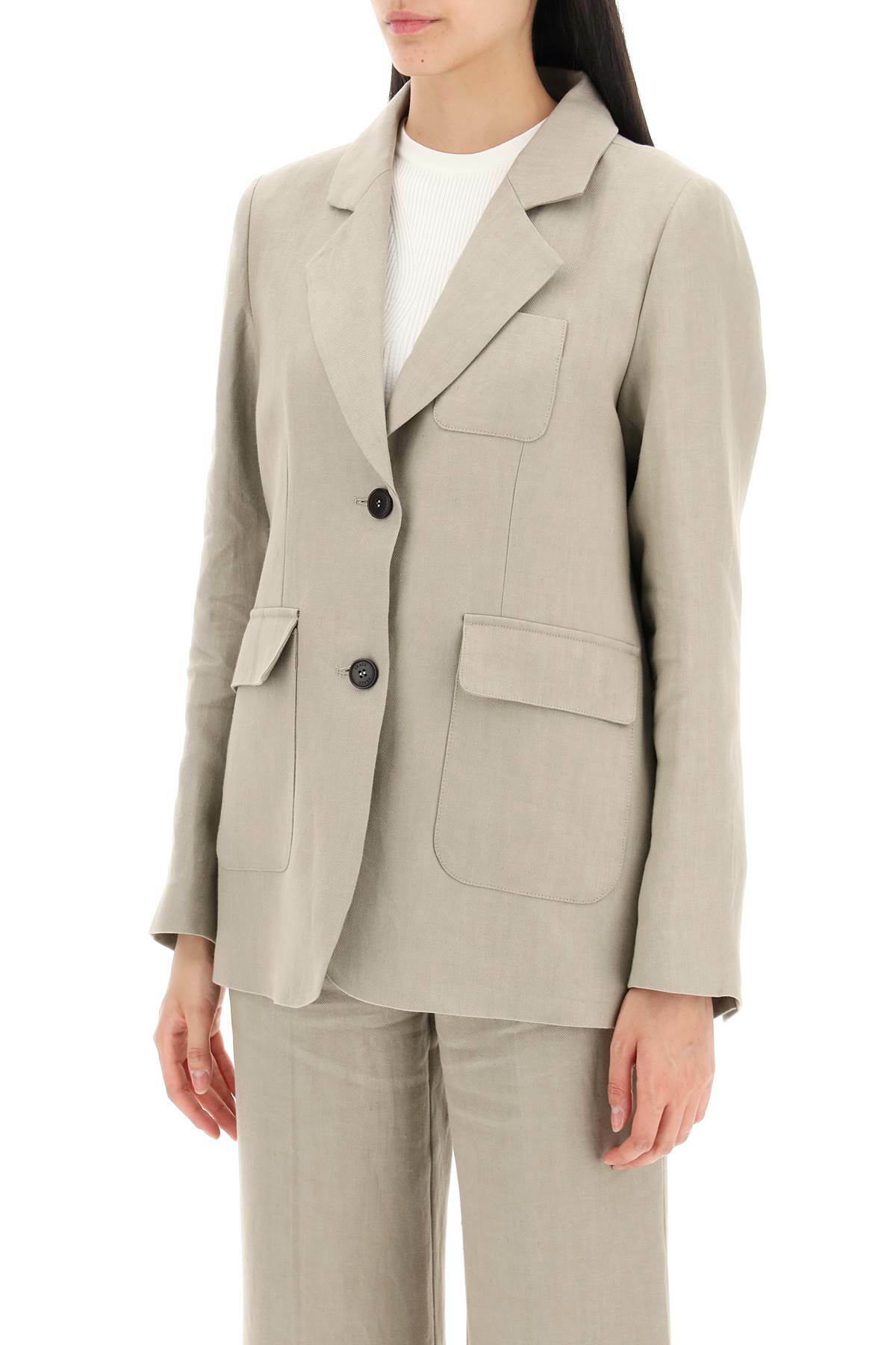 SKALL STUDIO "yoko linen deconstructed Grey
