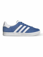 adidas Originals - Gazelle 85 Leather-Trimmed Suede Sneakers - Blue