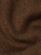 Loro Piana - Striped Fringed Wool and Cashmere-Blend Twill Scarf