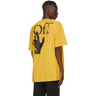 Off-White Yellow Hand Painters T-Shirt