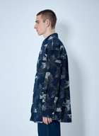 Gucci Floral Jacquared Denim Shirt