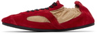 Proenza Schouler Red & Beige Soft Track Sneakers