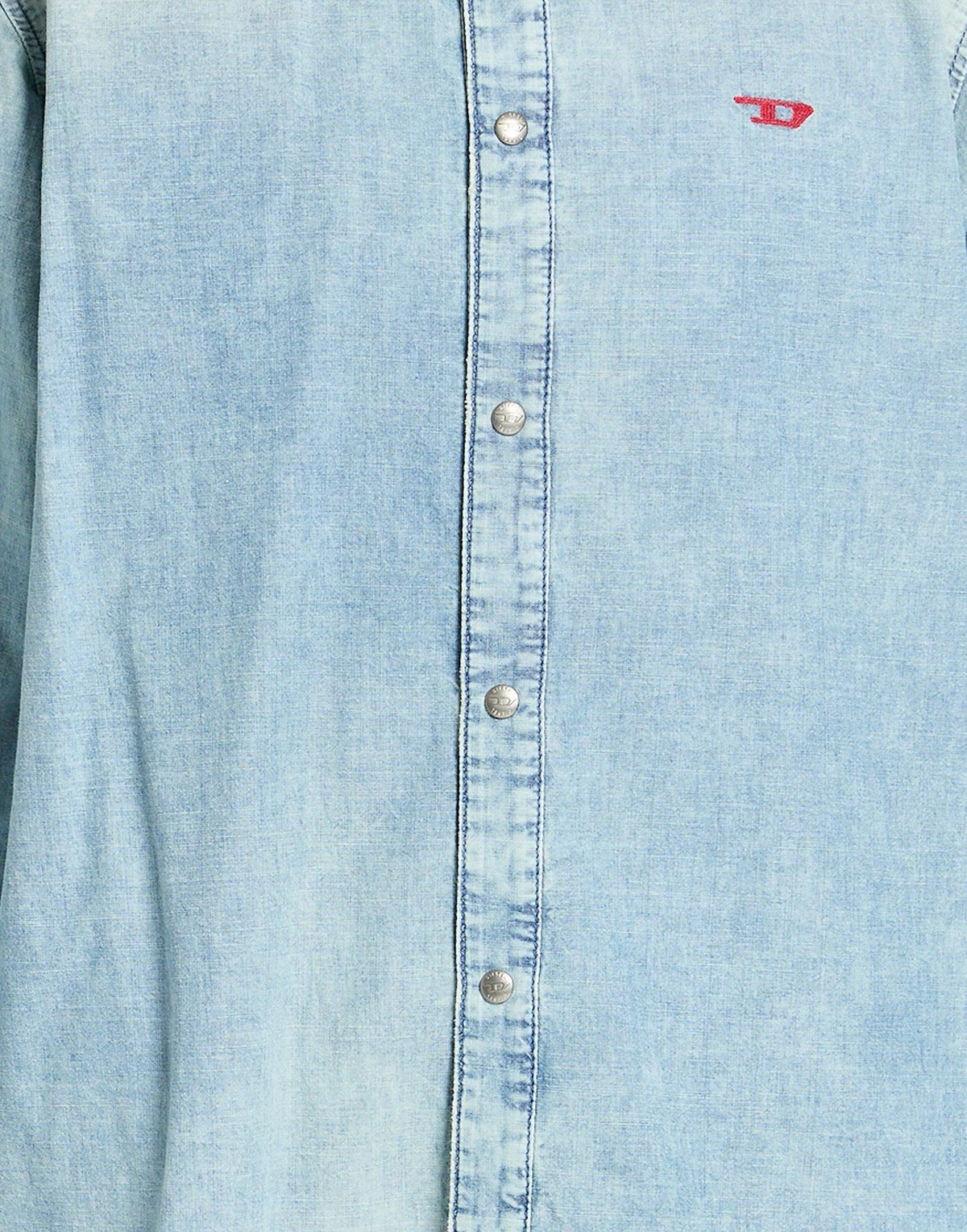 Diesel Mens Denim shirt in Blue