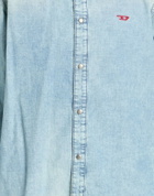 Diesel Mens Denim shirt in Blue