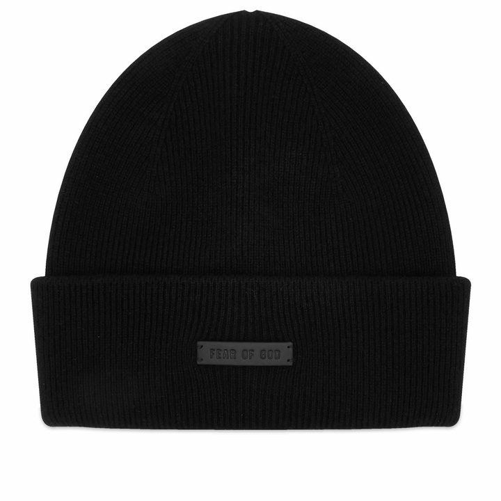 Photo: Fear of God Men's Cashmere Beanie in Black 