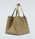 Bottega Veneta - Cube Intrecciato leather tote bag