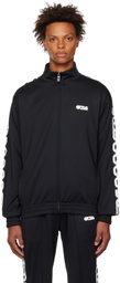GCDS Black Chain Track Jacket