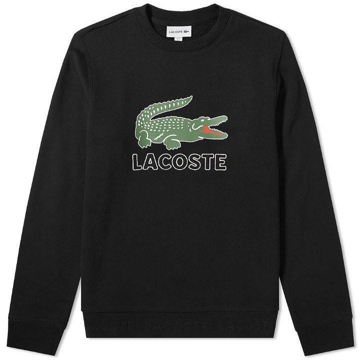 Photo: Lacoste Big Croc Logo Sweat