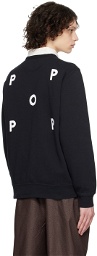 Pop Trading Company Black Crewneck Sweatshirt