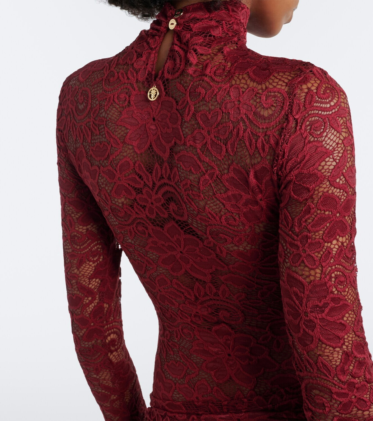 Bananhot Francisca guipure lace gown