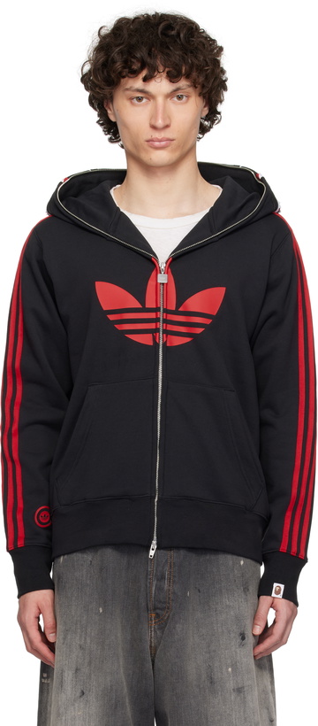 Photo: BAPE Black adidas Originals Edition Ultimate Shark Hoodie