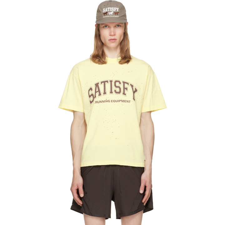 Photo: Satisfy Yellow MothTech T-shirt