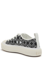 Amiri MA Quad Court Low Logo-jacquard Leather Sneakers Black