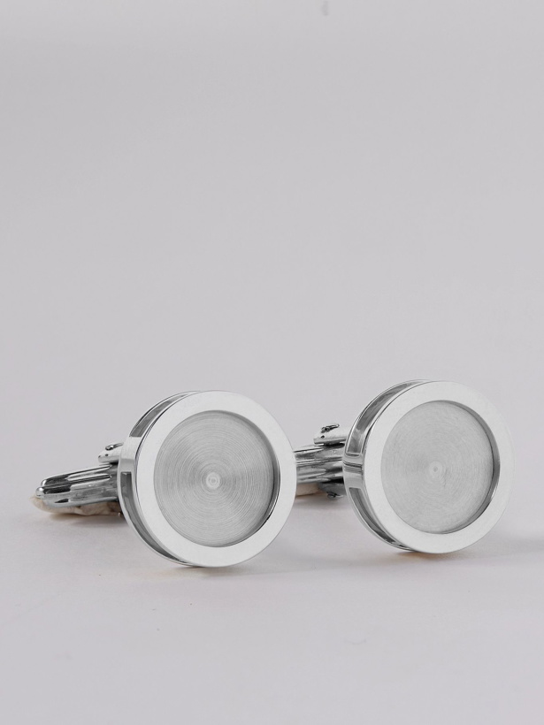 Photo: LANVIN - Convertible Gold- and Rhodium-Plated Cufflinks