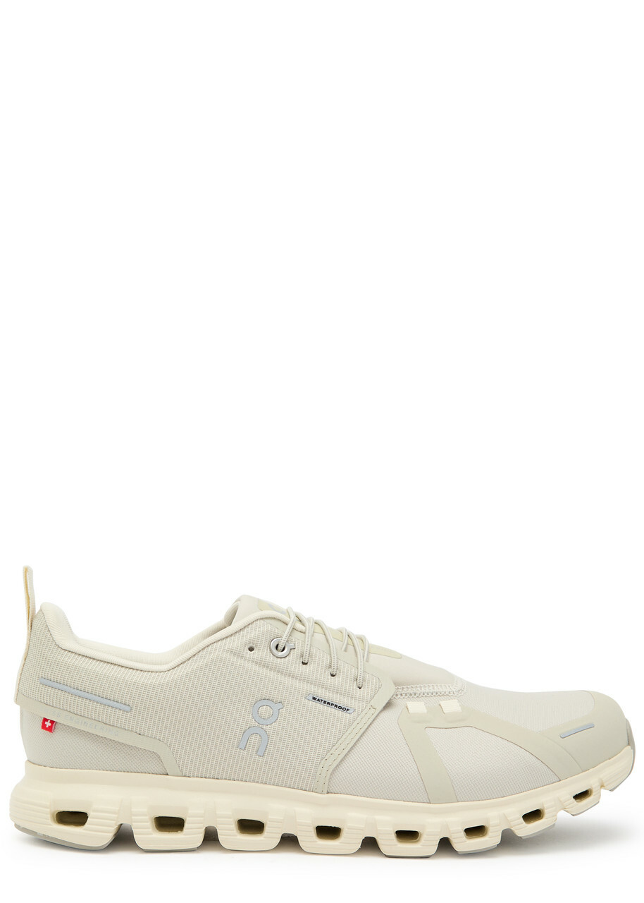 ON Cloud 6 Waterproof Mesh Sneakers Beige