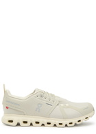 ON Cloud 6 Waterproof Mesh Sneakers Beige