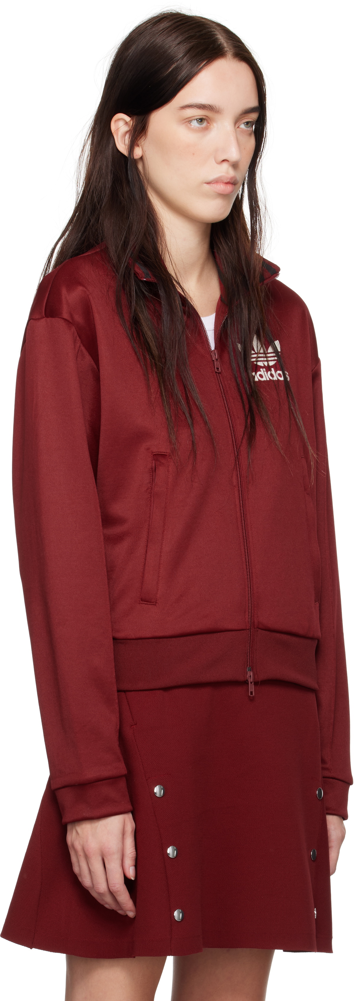 Wales Bonner Burgundy adidas Originals Edition Jersey Track