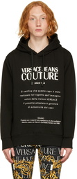 Versace Jeans Couture Black Warranty Hoodie