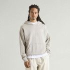 END. Worn Established Hoodie in Washed Grey