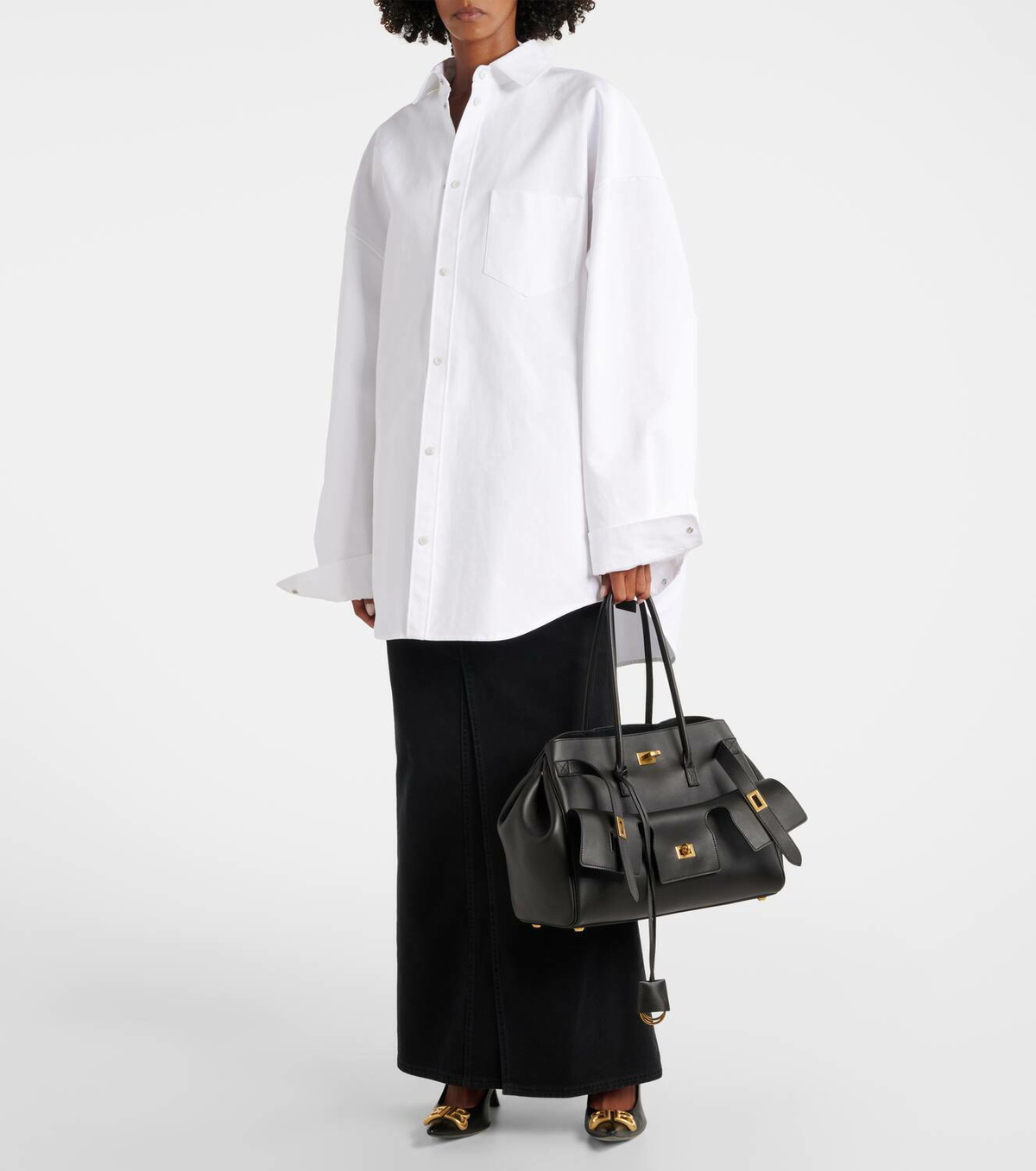 【24AW】BALENCIAGA BEL AIR M ショルダー バッグ レザー ロゴ org.jpg
