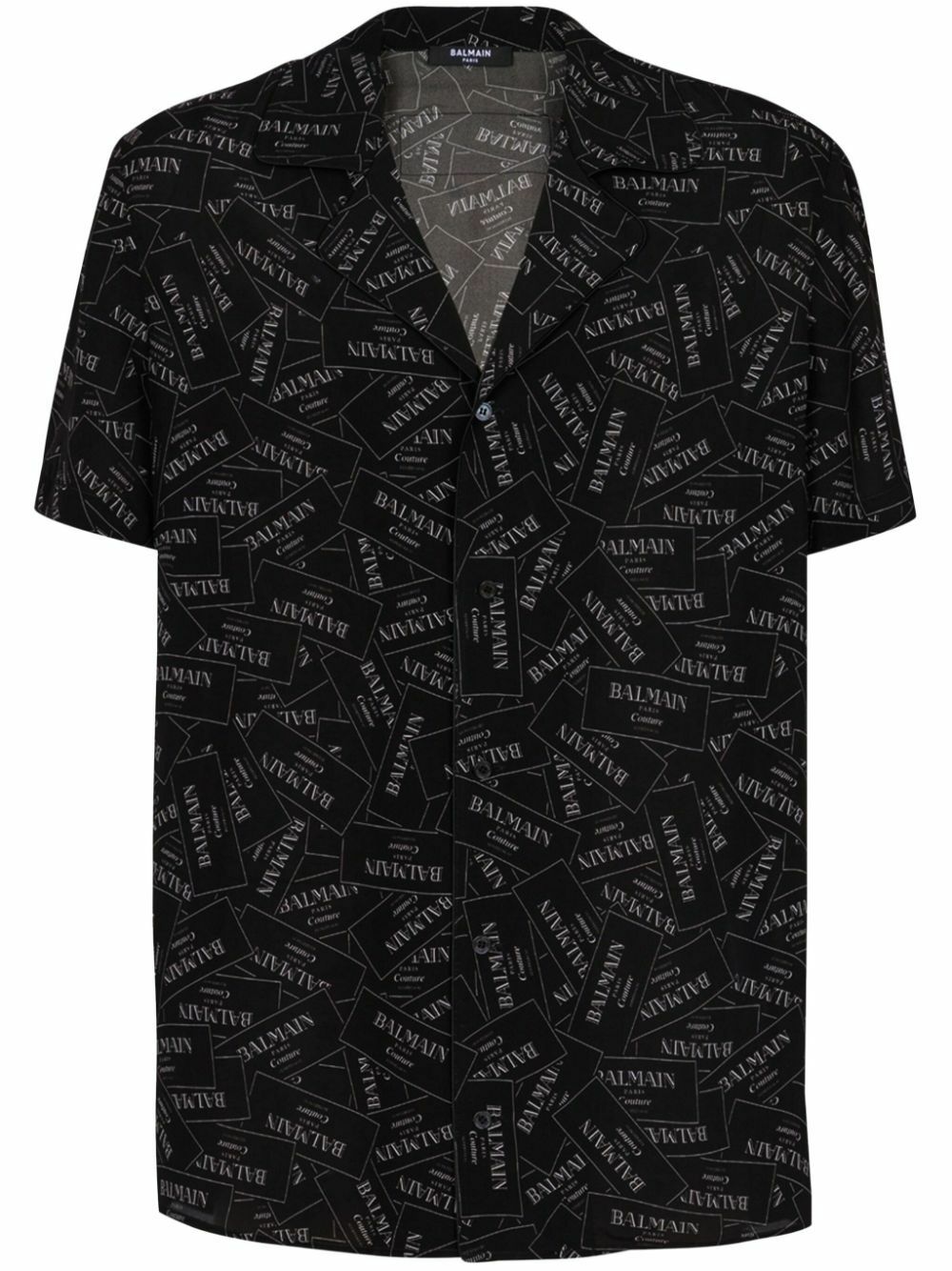 Balmain Logo-Print Shirt