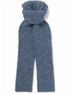 Mr P. - Ribbed Donegal Wool Scarf