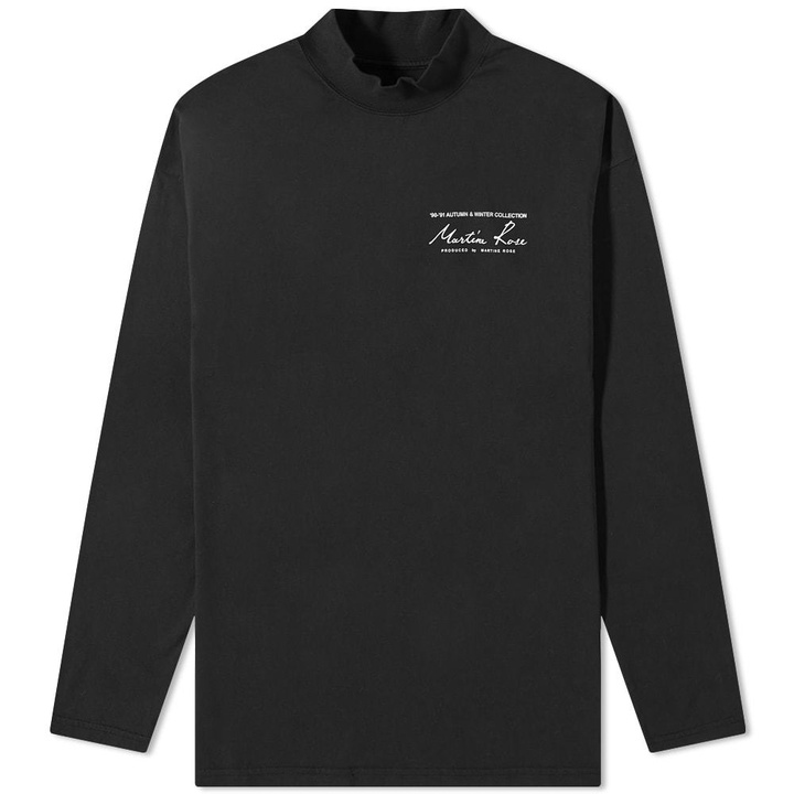 Photo: Martine Rose Long Sleeve Mock Neck Tee