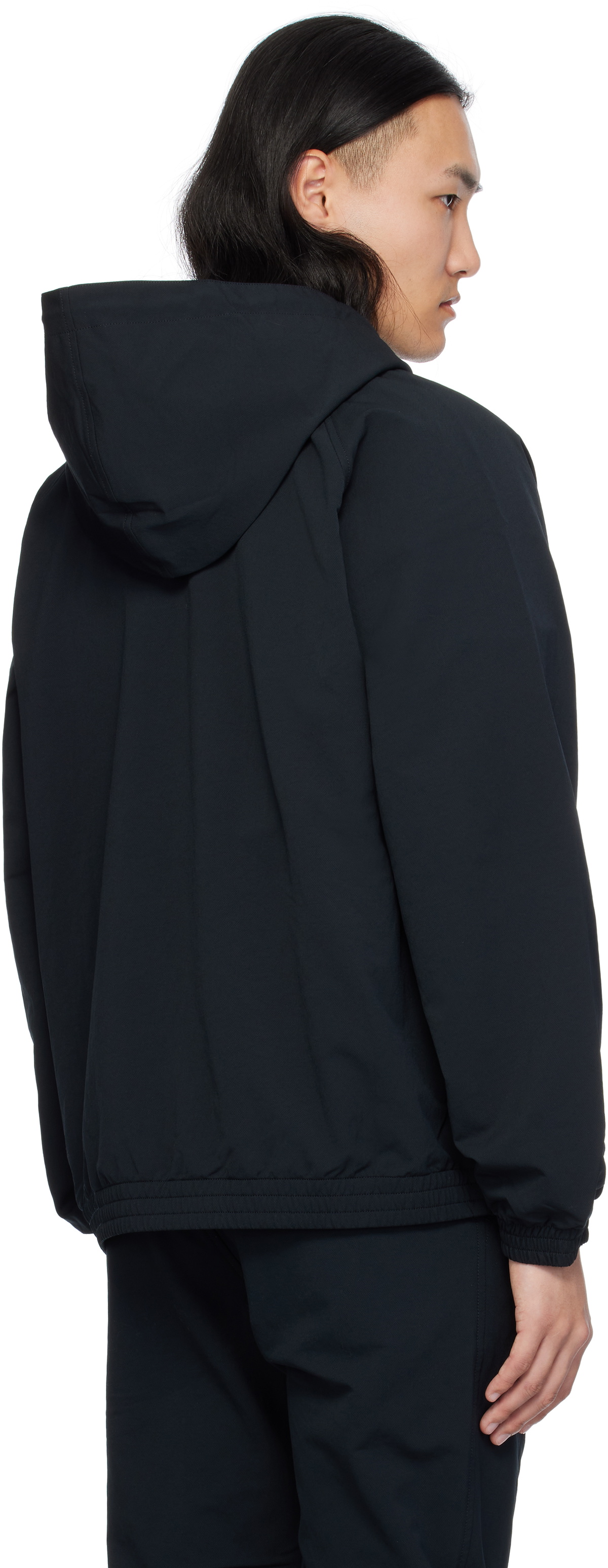nanamica Black ALPHADRY Hoodie
