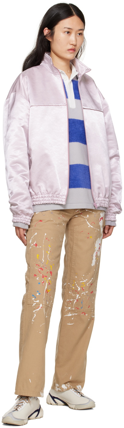 Martine Rose Beige Painter Trousers