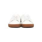 Saint Laurent White Signa Low-Top Sneakers