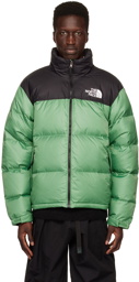 The North Face Green & Black 1996 Retro Nuptse Down Jacket