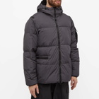 Stone Island Men's Crinkle Reps Down Jacket in Charcoal