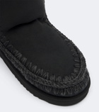 Mou 24 shearling-lined suede mid-calf boots