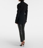 Wolford Edie coated cropped slim pants
