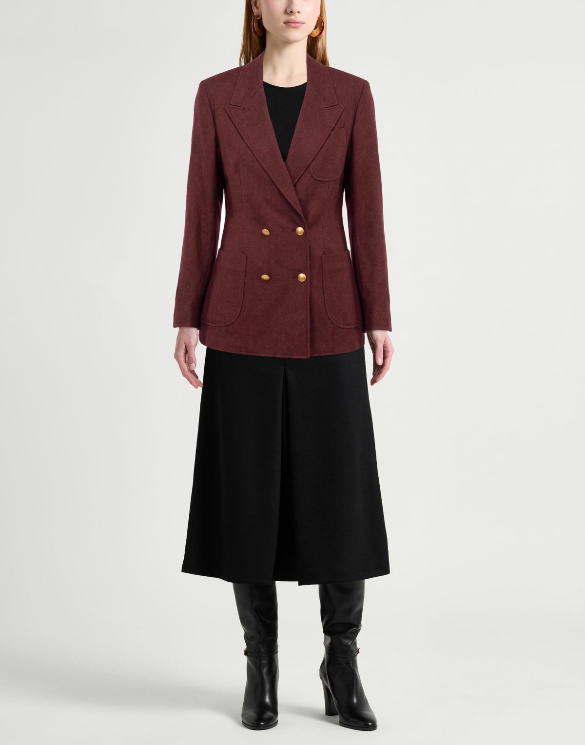 The Gigi Womens Blazer Brick