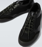 Prada Speedrock leather-trimmed sneakers