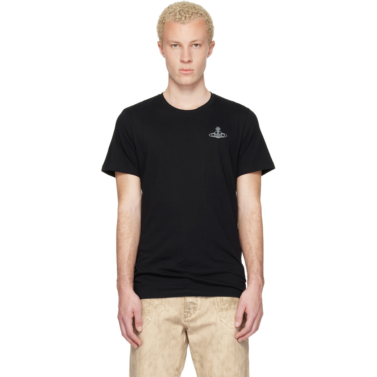 Vivienne Westwood Two-Pack Black Cotton Jersey T-shirts